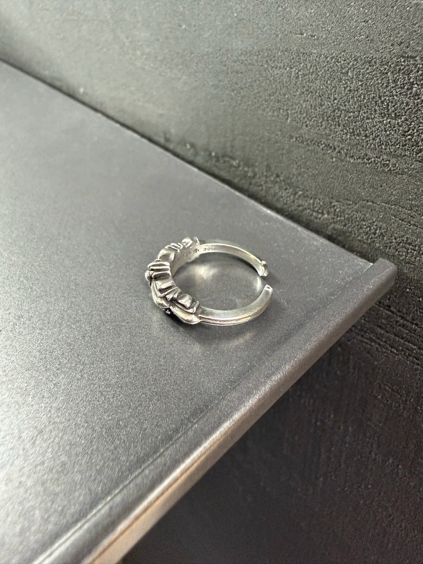 Chrome Hearts Baby Classic Paved Floral Ring