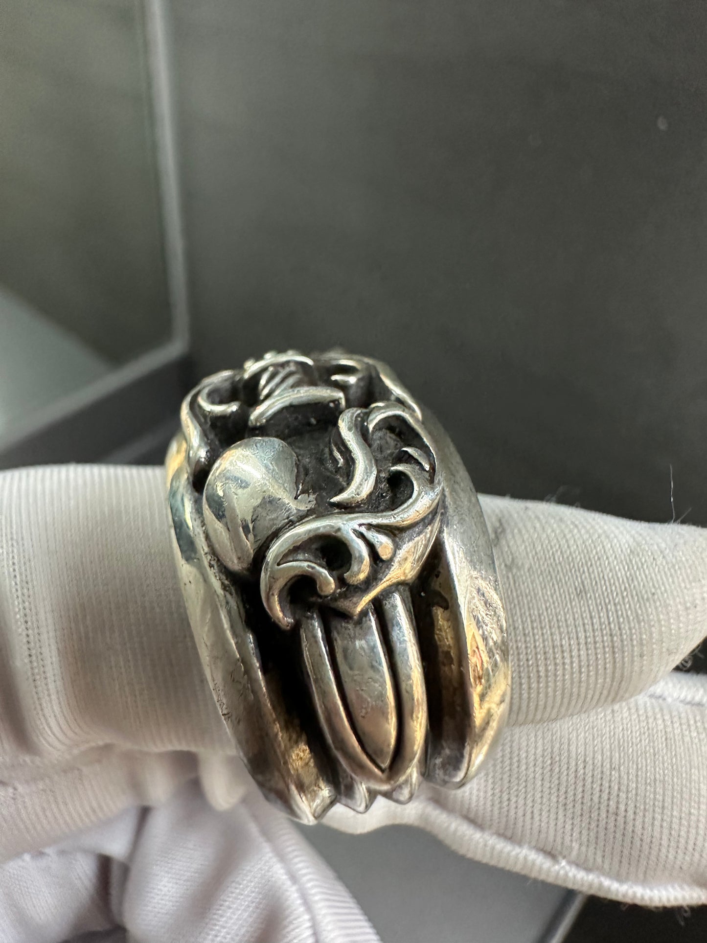 Chrome Hearts Dagger Hearts Ring