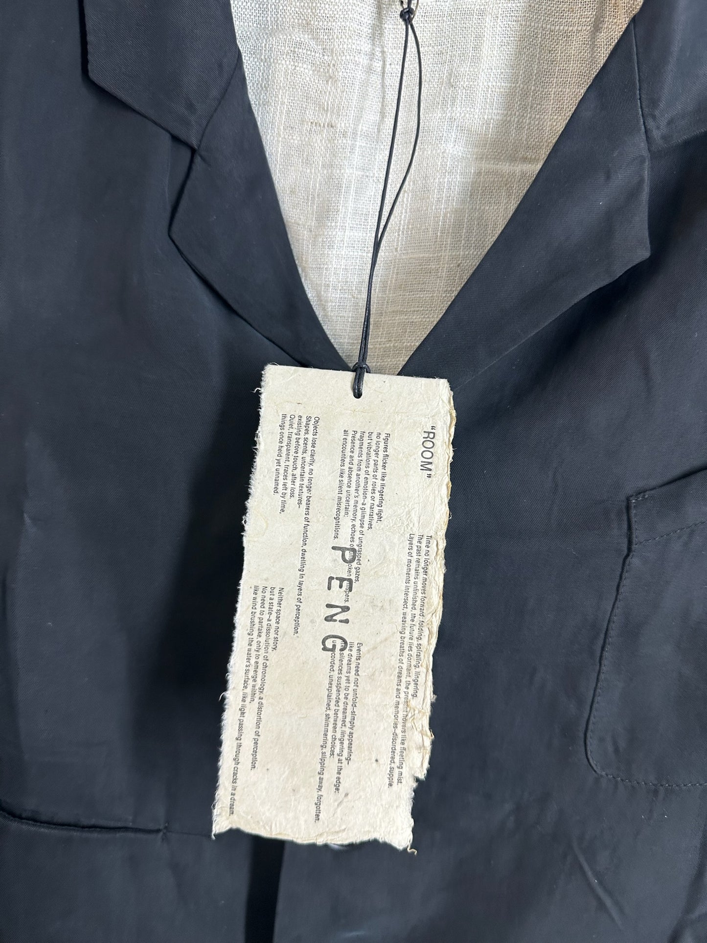 Peng Tai Cupro Silk Blazer