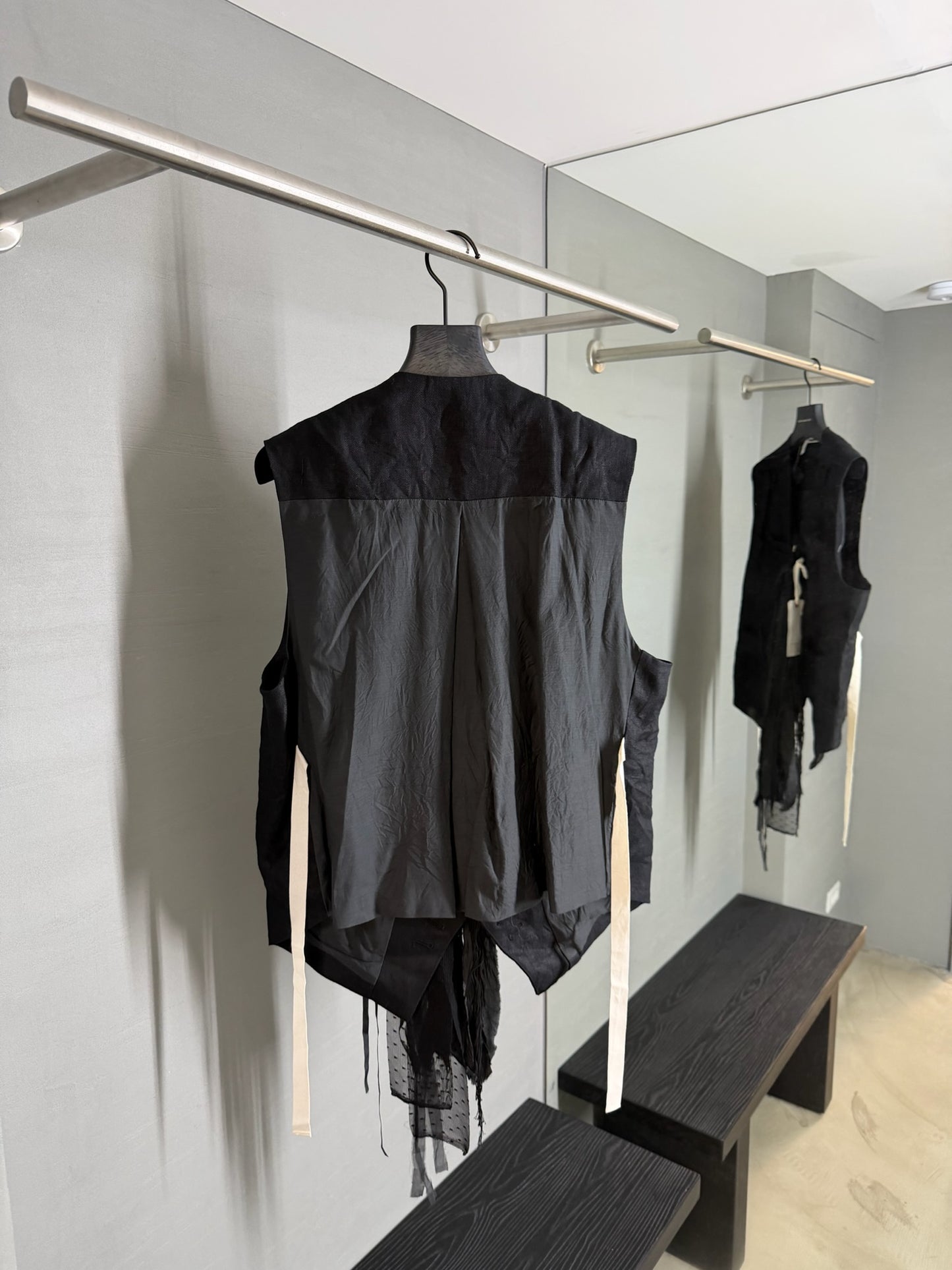 Midorikawa Linen Gilet