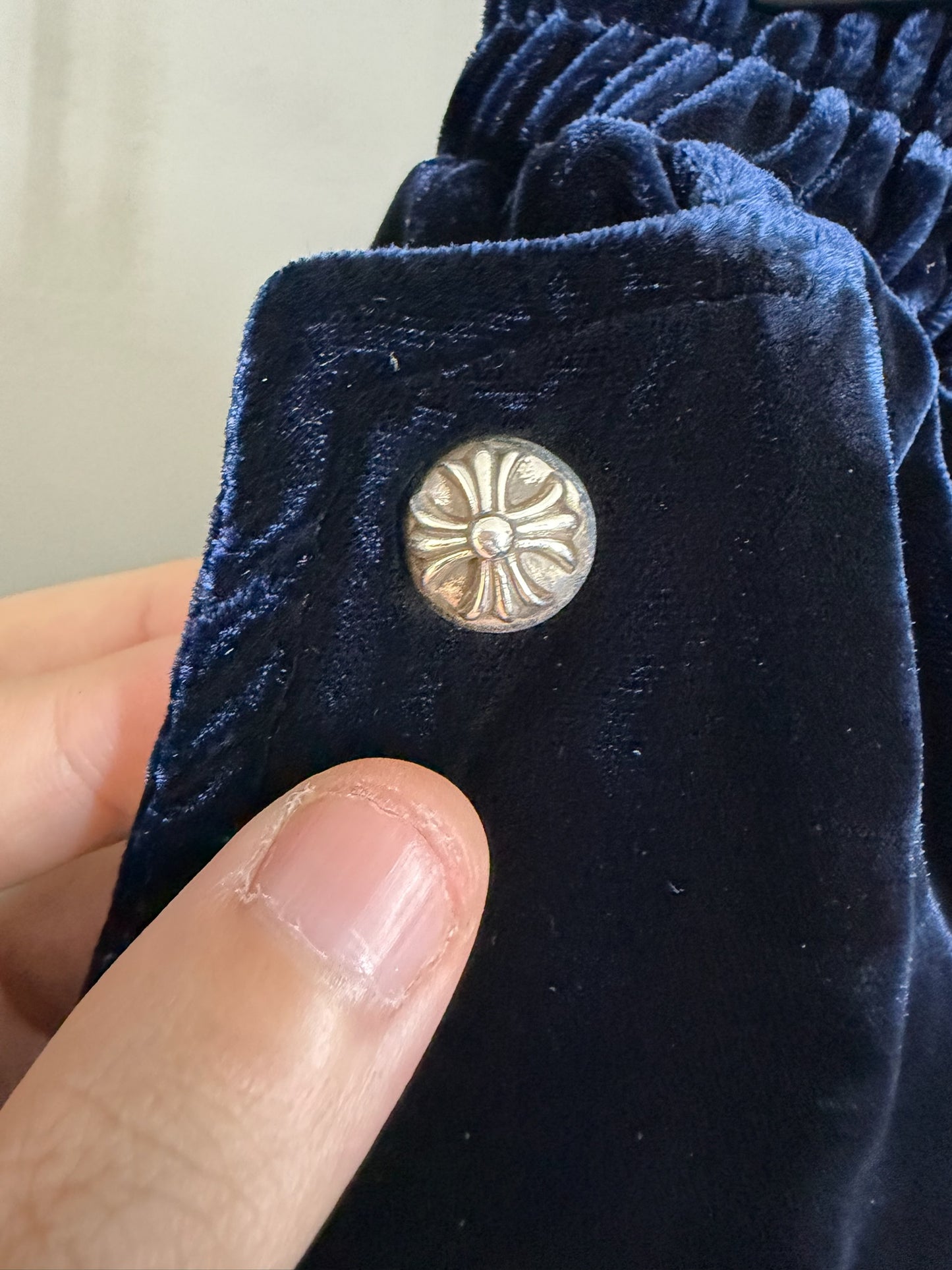 Chrome Hearts So It Goes Velour Track Pants