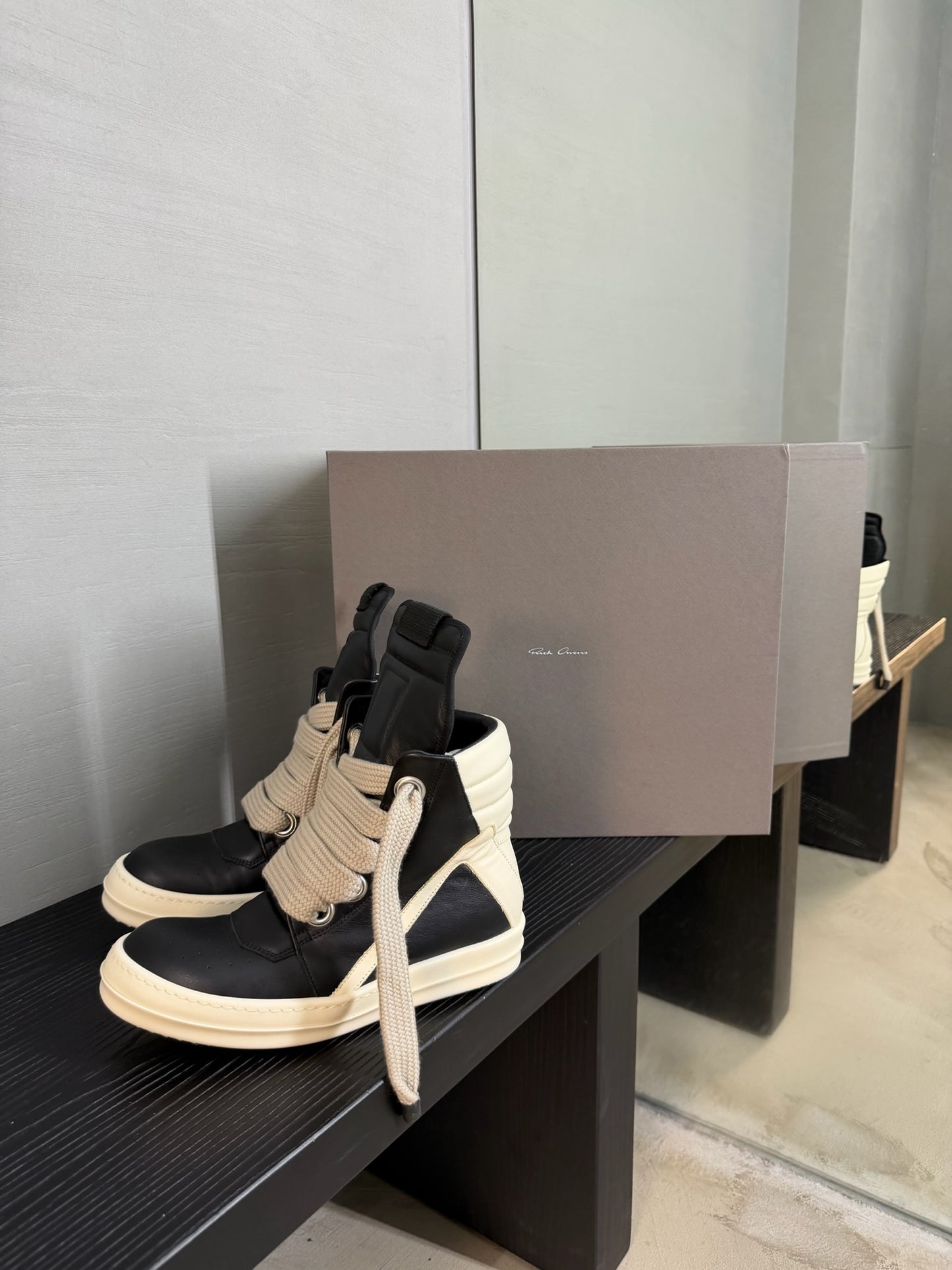 Rick Owens Jumbolace Geobasket