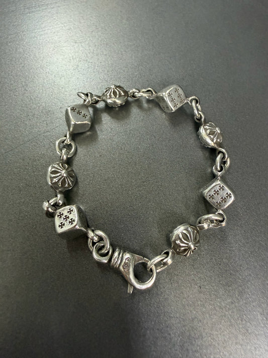 Chrome Hearts Dice Bracelet 8 Links