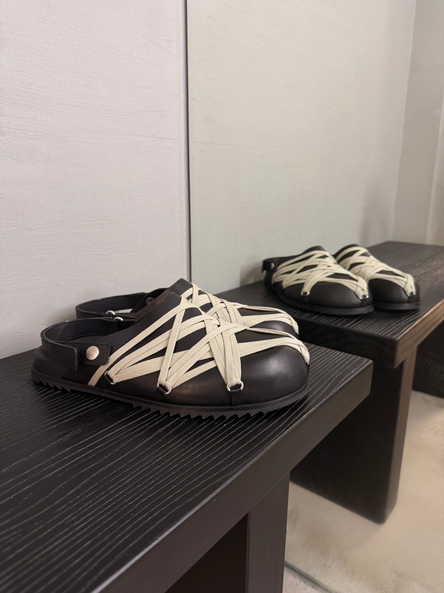 Rick Owens Megalace Sandal Mule