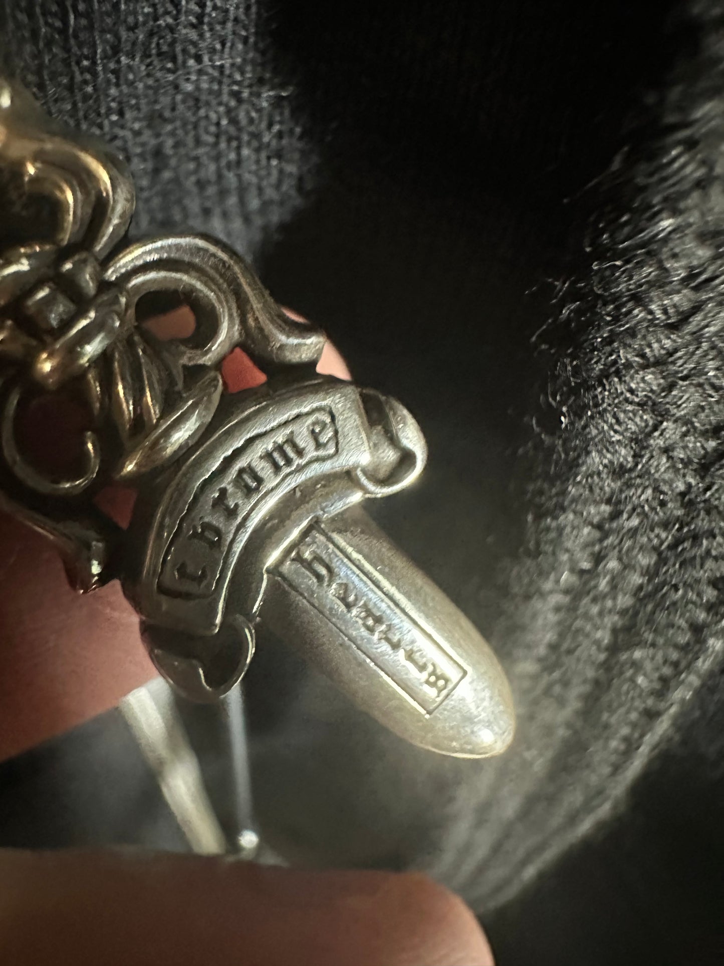 Chrome Hearts Multicolor Cemetery Cross Zip Up Hoodie