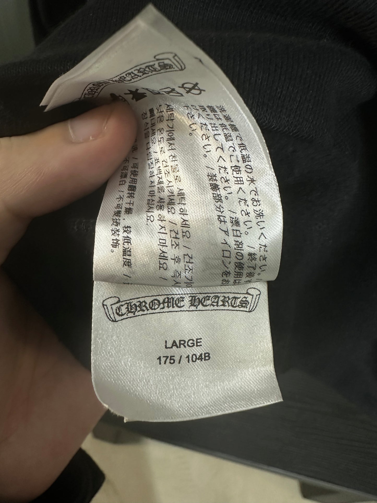 Chrome Hearts Multicolor Cemetery Cross Zip Up Hoodie