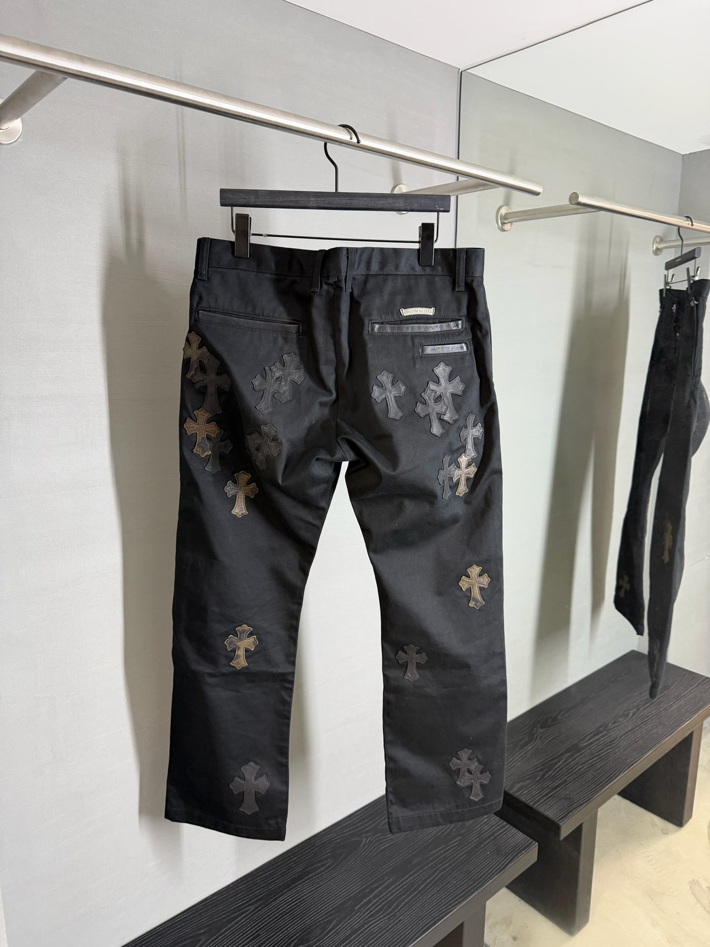 Chrome Hearts Camo Cross Patch Chino Pants