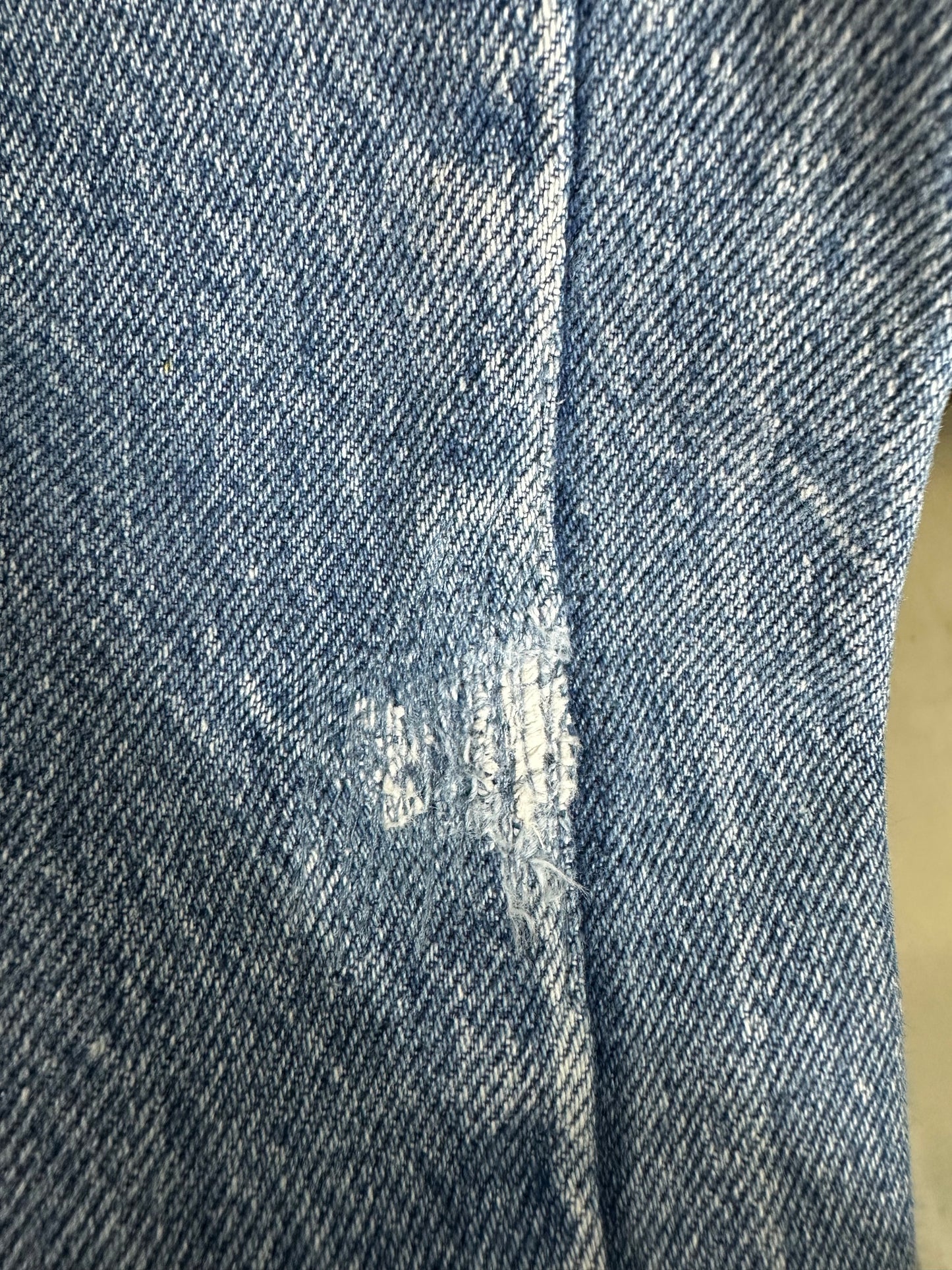 Chrome Hearts Levi’s 505 Cross Patch Jeans