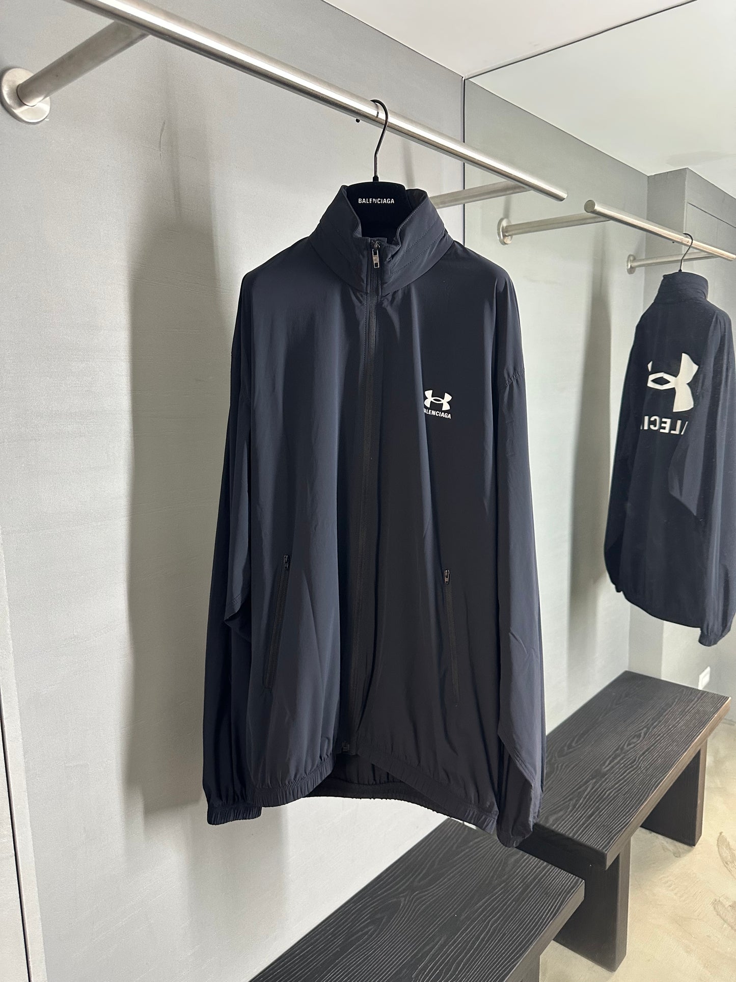 Balenciaga Under Armour Printed Windbreaker