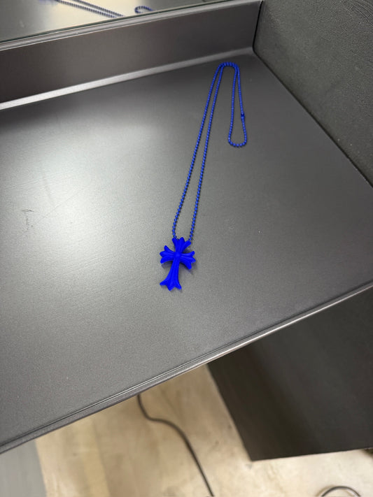 Chrome Hearts Silicon Cross Necklace