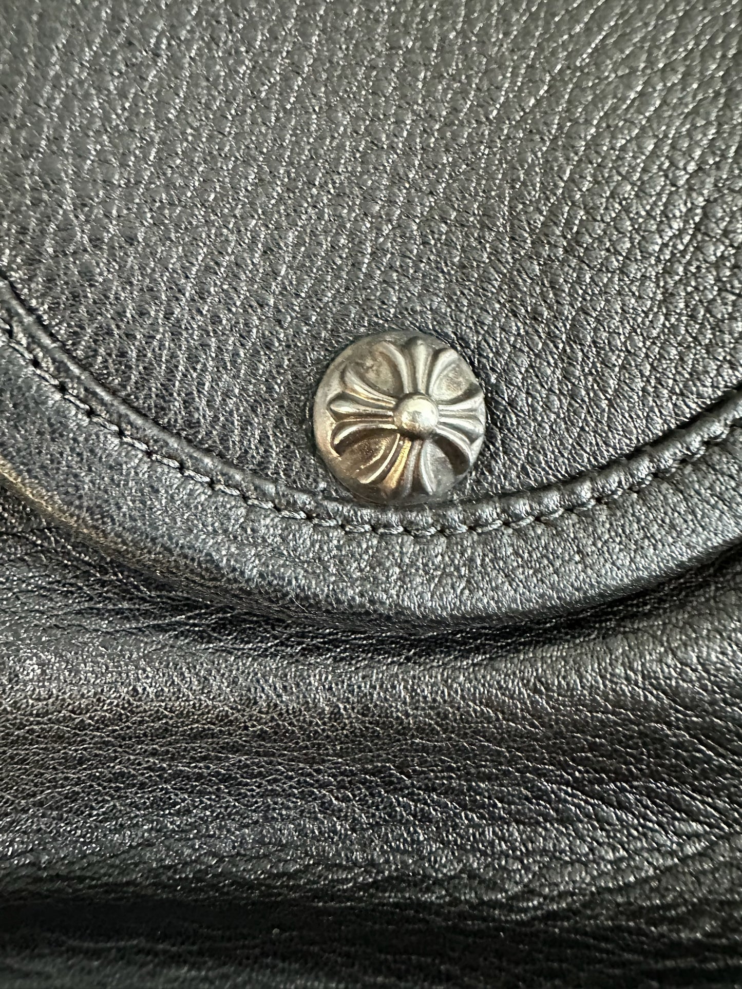 Chrome Hearts Fluer Leather Bag