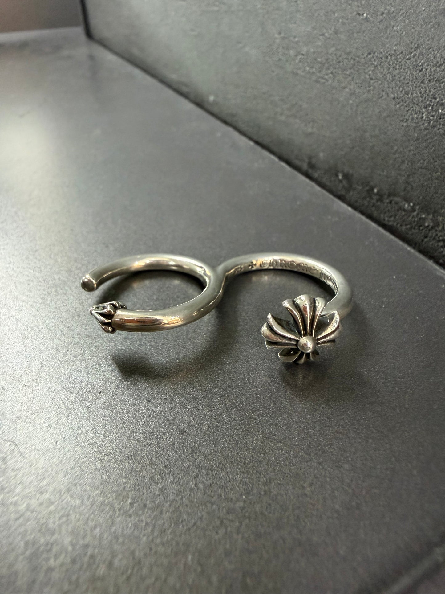 Chrome Hearts CH Plus Double Ring