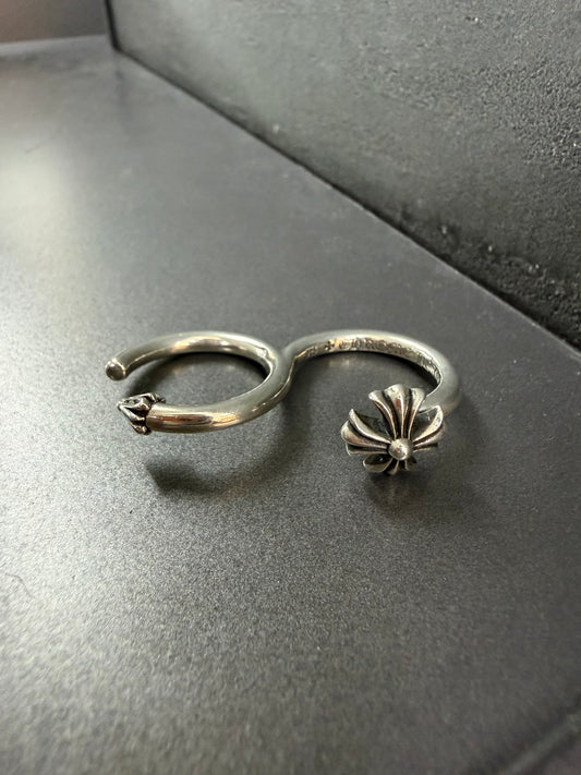 Chrome Hearts CH Plus Double Ring