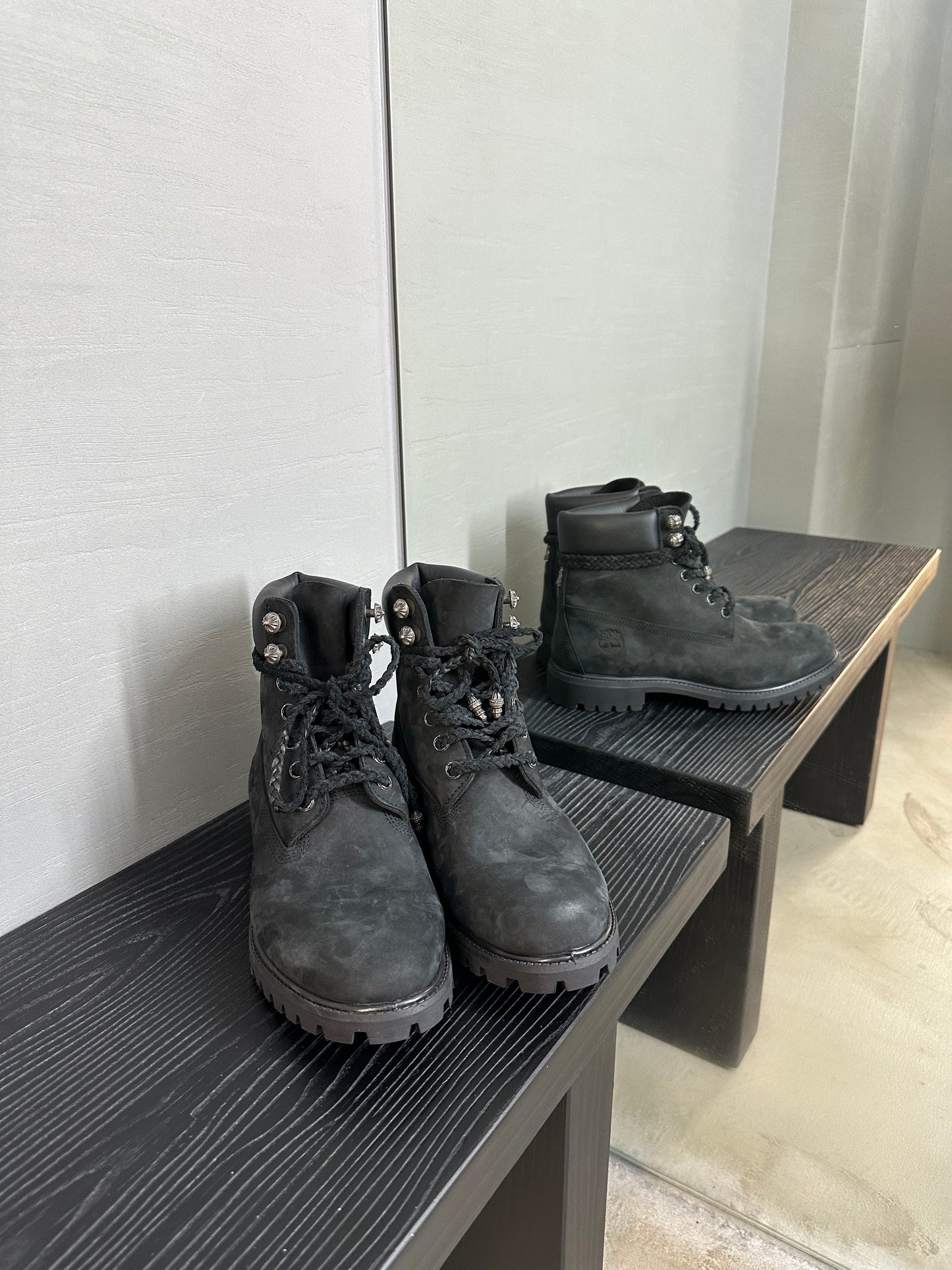 Chrome Hearts Timberland 6 Inch Boots