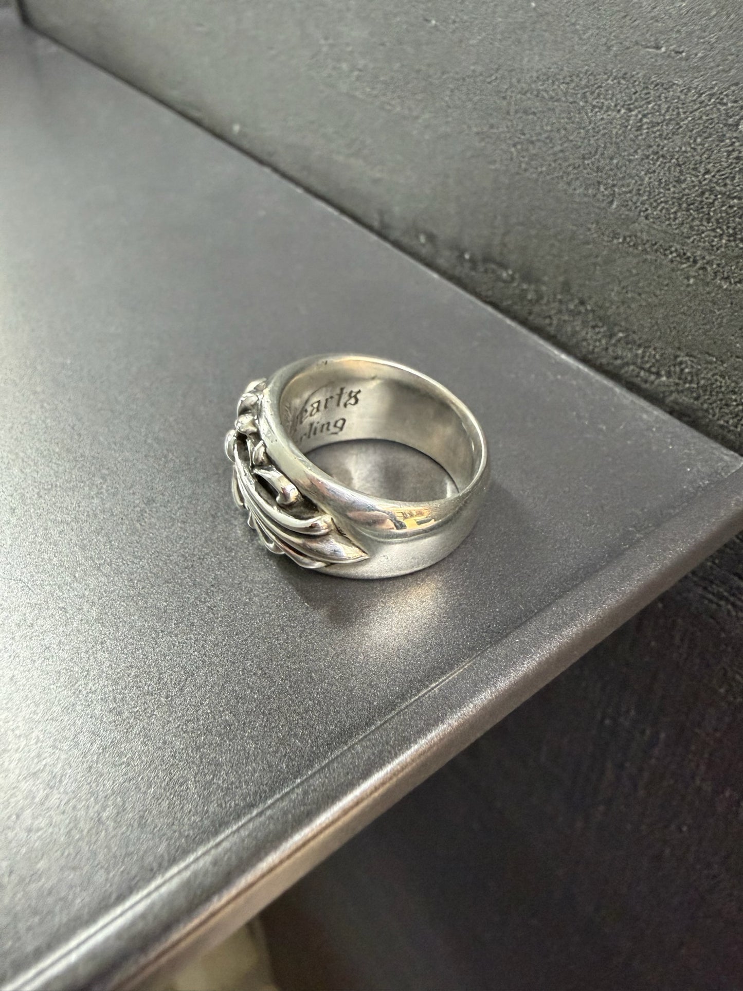 Chrome Hearts Floral Cross Ring