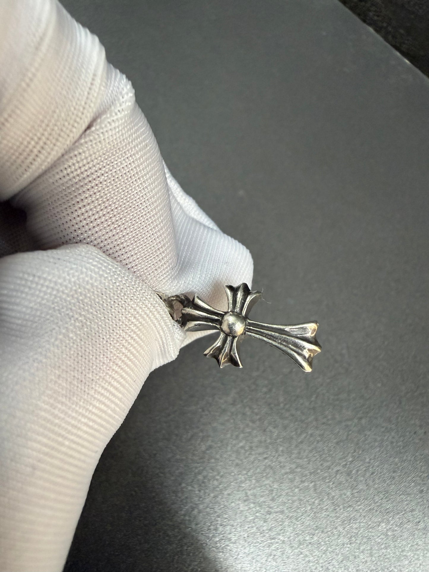 Chrome Hearts Baby Fat Pave Earring