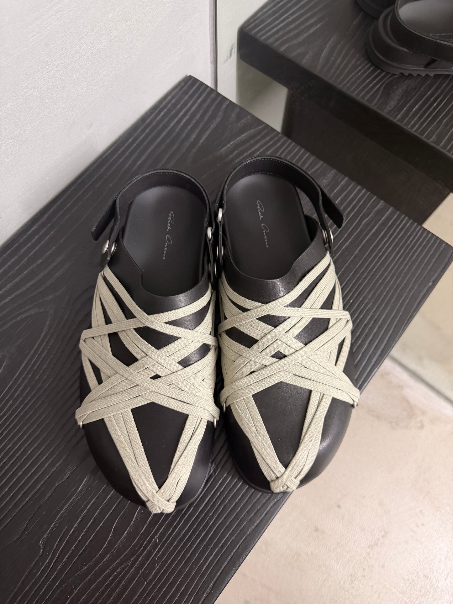Rick Owens Megalace Sandal Mule