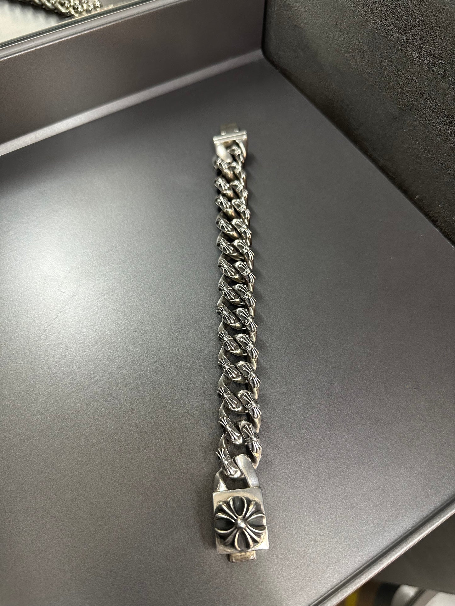 Chrome Hearts Large Box Fancy Link Bracelet