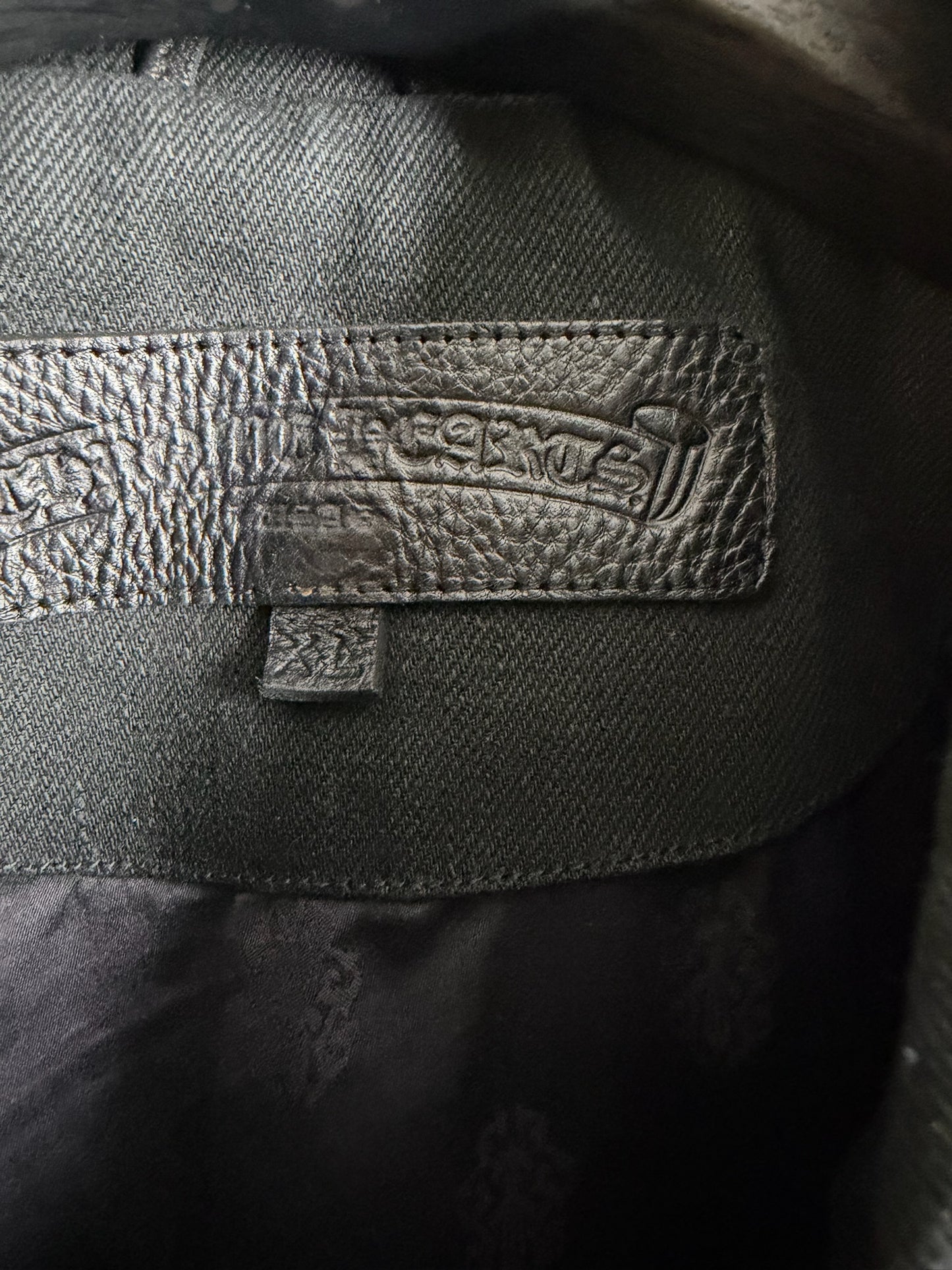 Chrome Hearts Floral Cross Patch Trucker Jacket