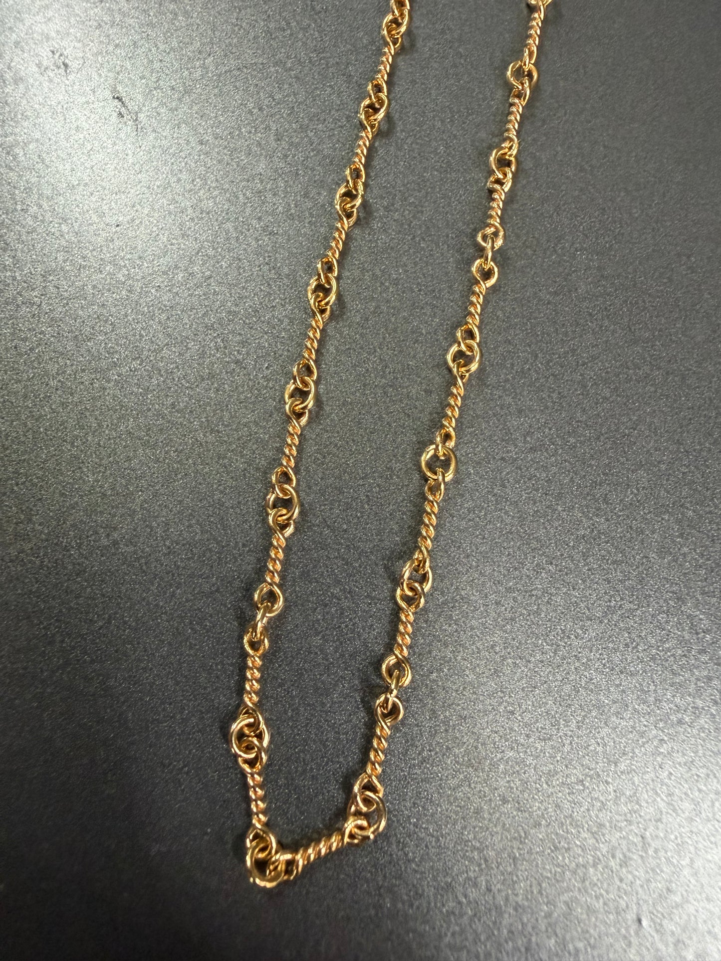 Chrome Hearts 22k Twist Chain