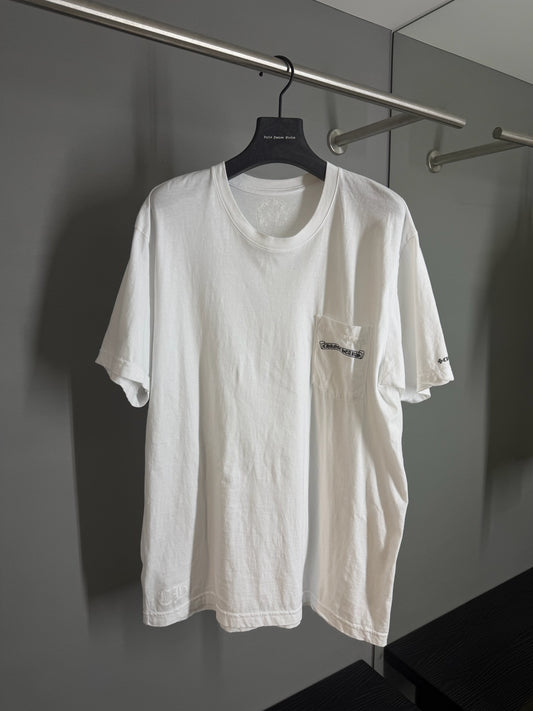 Chrome Hearts Scroll Logo Pocket T-Shirt