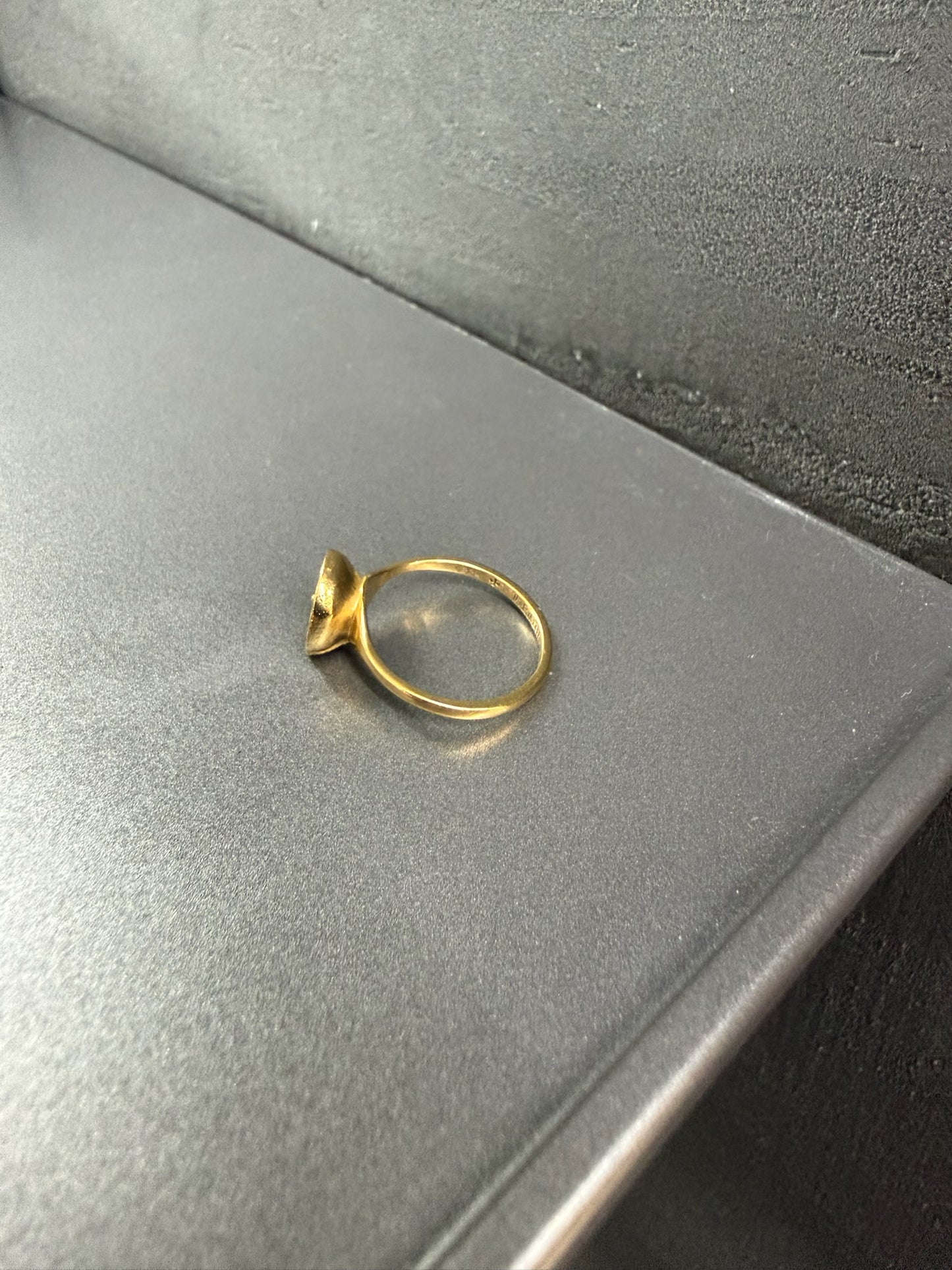 Chrome Hearts 22k Horseshoe Bubble Gum Ring
