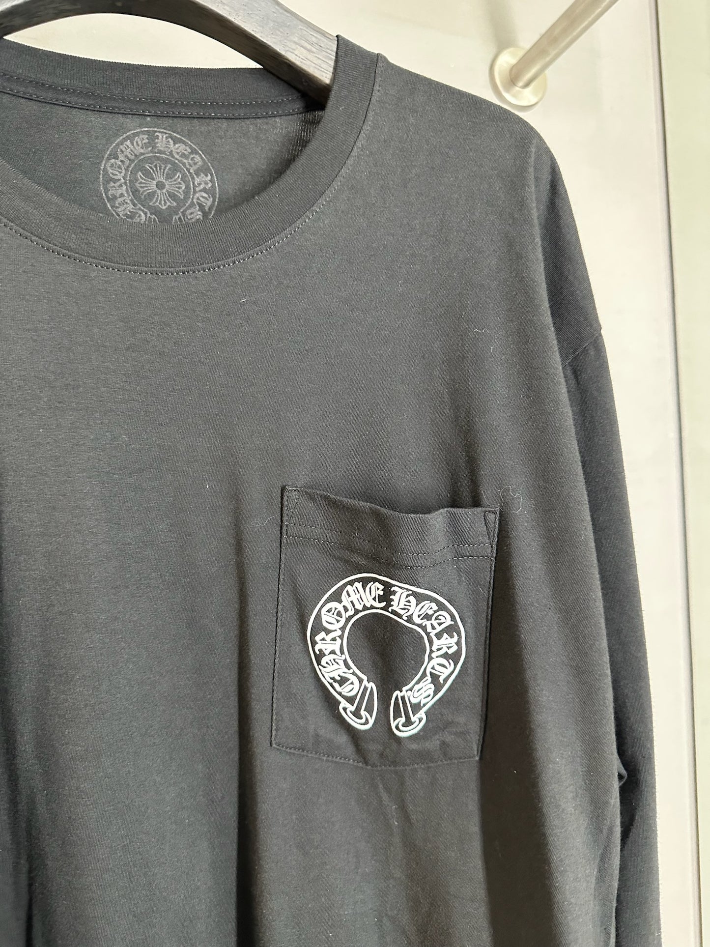 Chrome Hearts Horseshoe Floral Long Sleeve