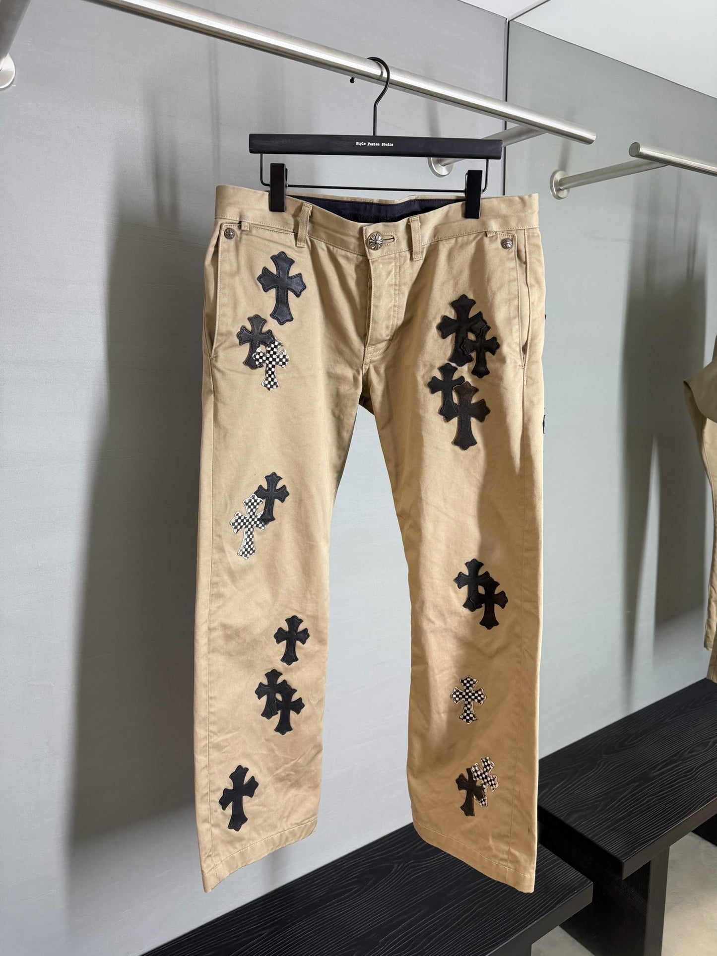 Chrome Hearts Cross Patch Chino Pants