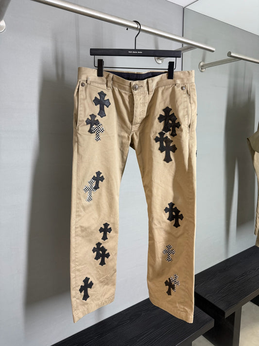 Chrome Hearts Cross Patch Chino Pants