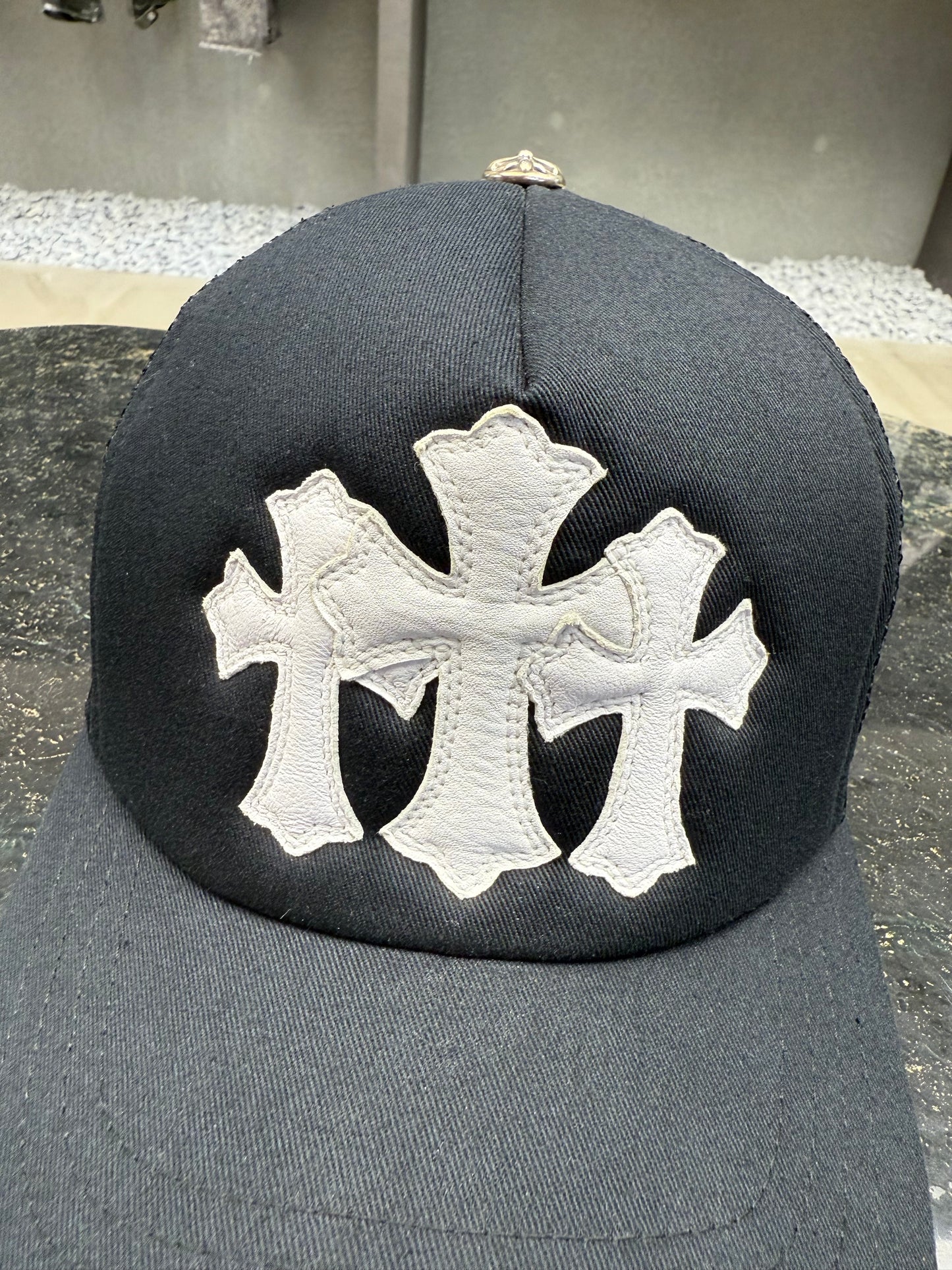 Chrome Hearts Cemetery Cross cap