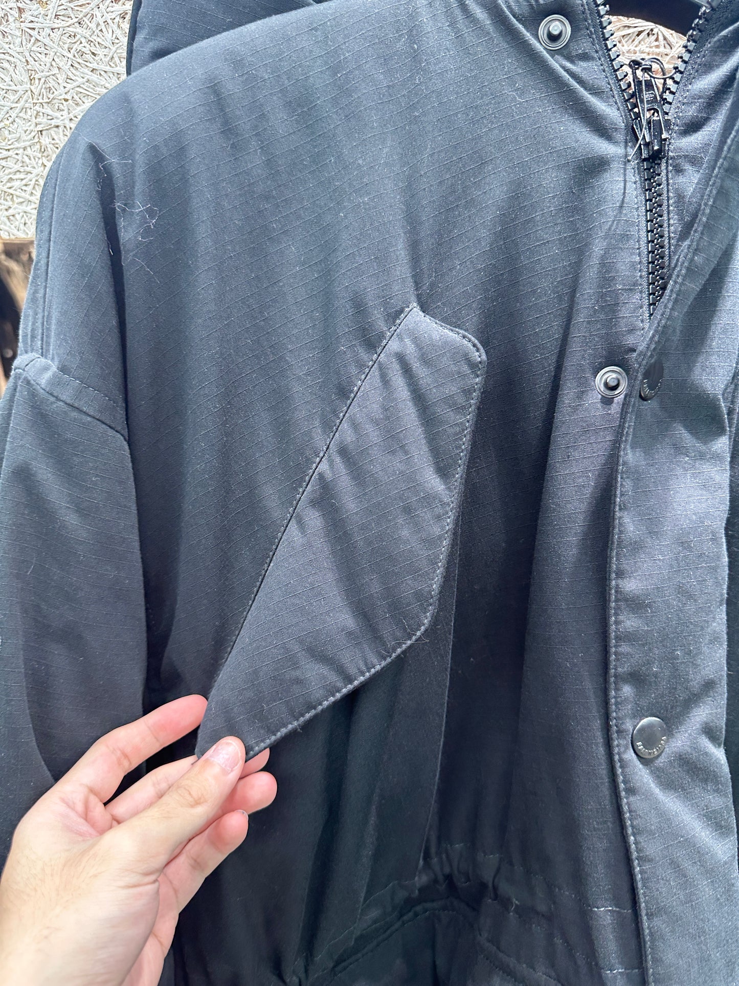 Balenciaga Detachable Pillow Parka