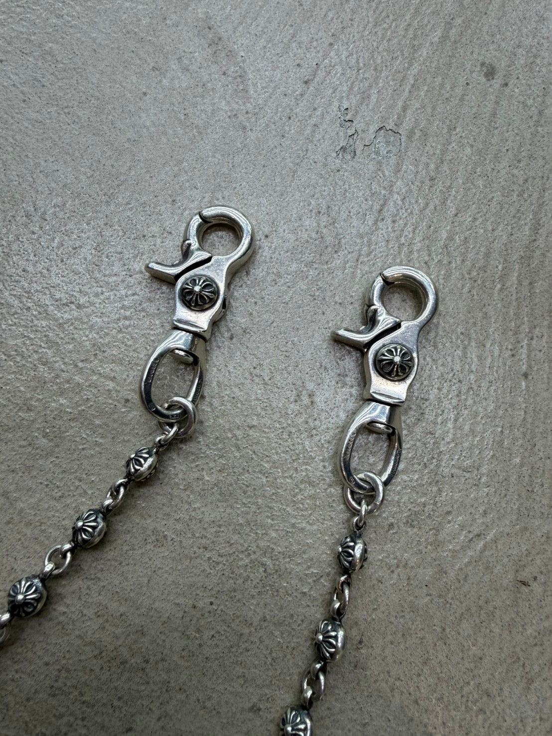 Chrome Hearts CH Cross Ball Wallet Chain