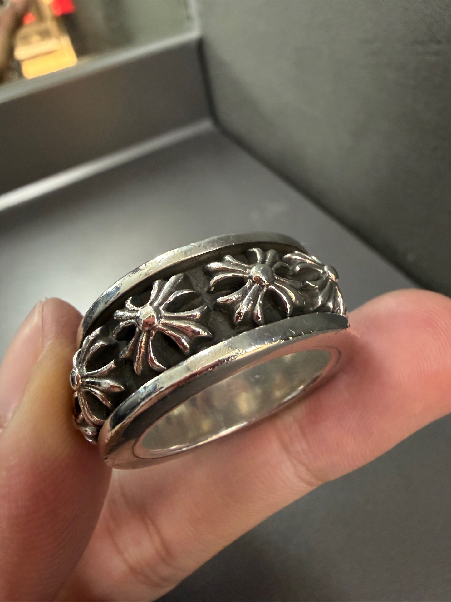 Chrome Hearts Spinner Ring
