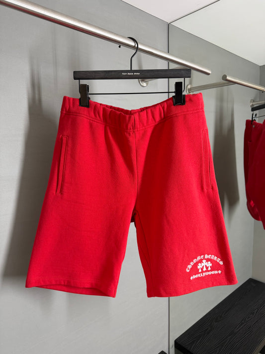 Chrome Hearts Triple Cross Embroidered Sweatshorts