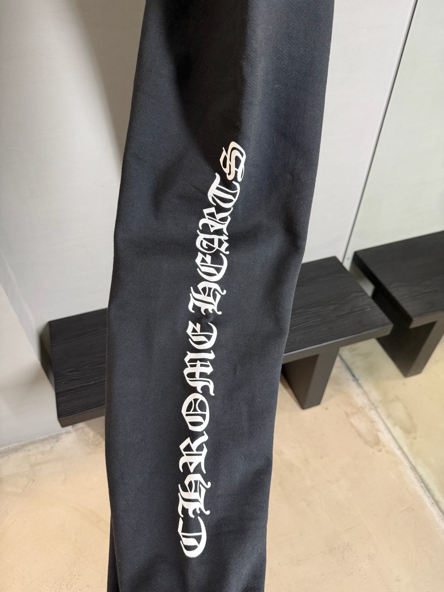 Chrome Hearts Scroll Logo Split Pocket Sweatpants