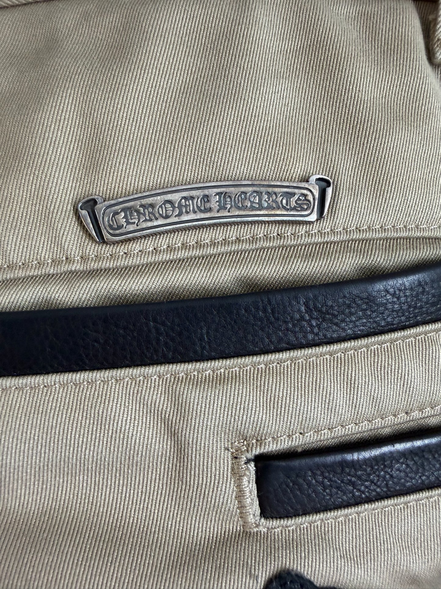 Chrome Hearts Cross Patch Chino Pants