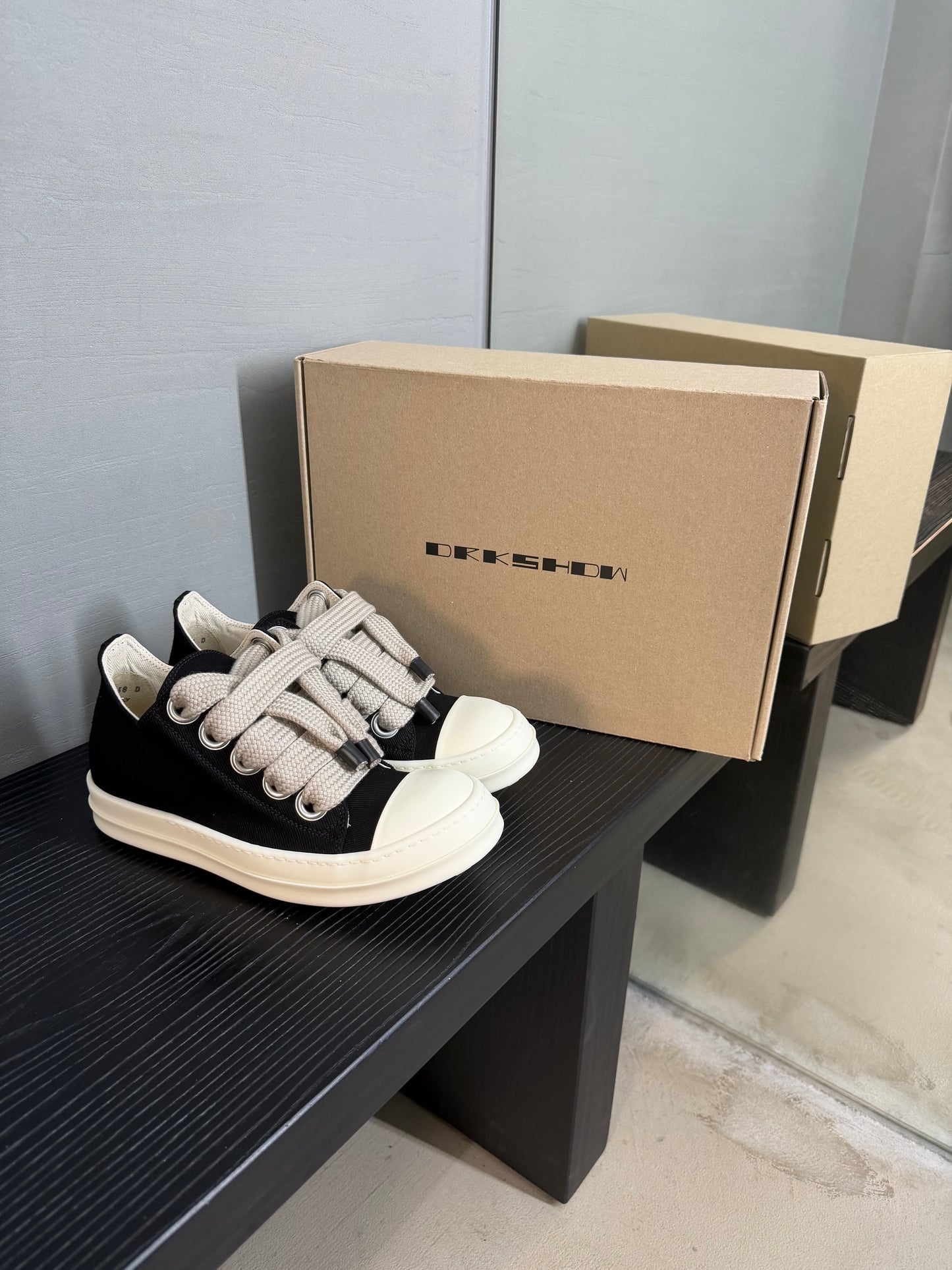 Rick Owens DRKSHDW Jumbolace Ramones Sneaks