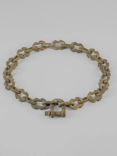 Parts Of Four Charm Chain Choker (40cm, Extra Small Deco Links, UAS)