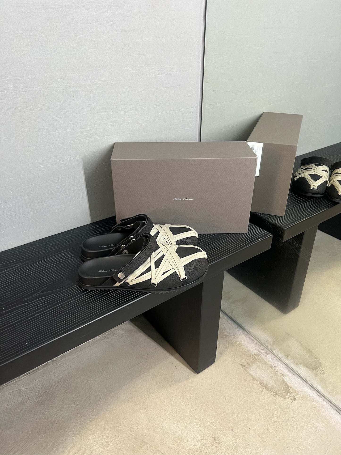 Rick Owens Megalace Sandal Mule