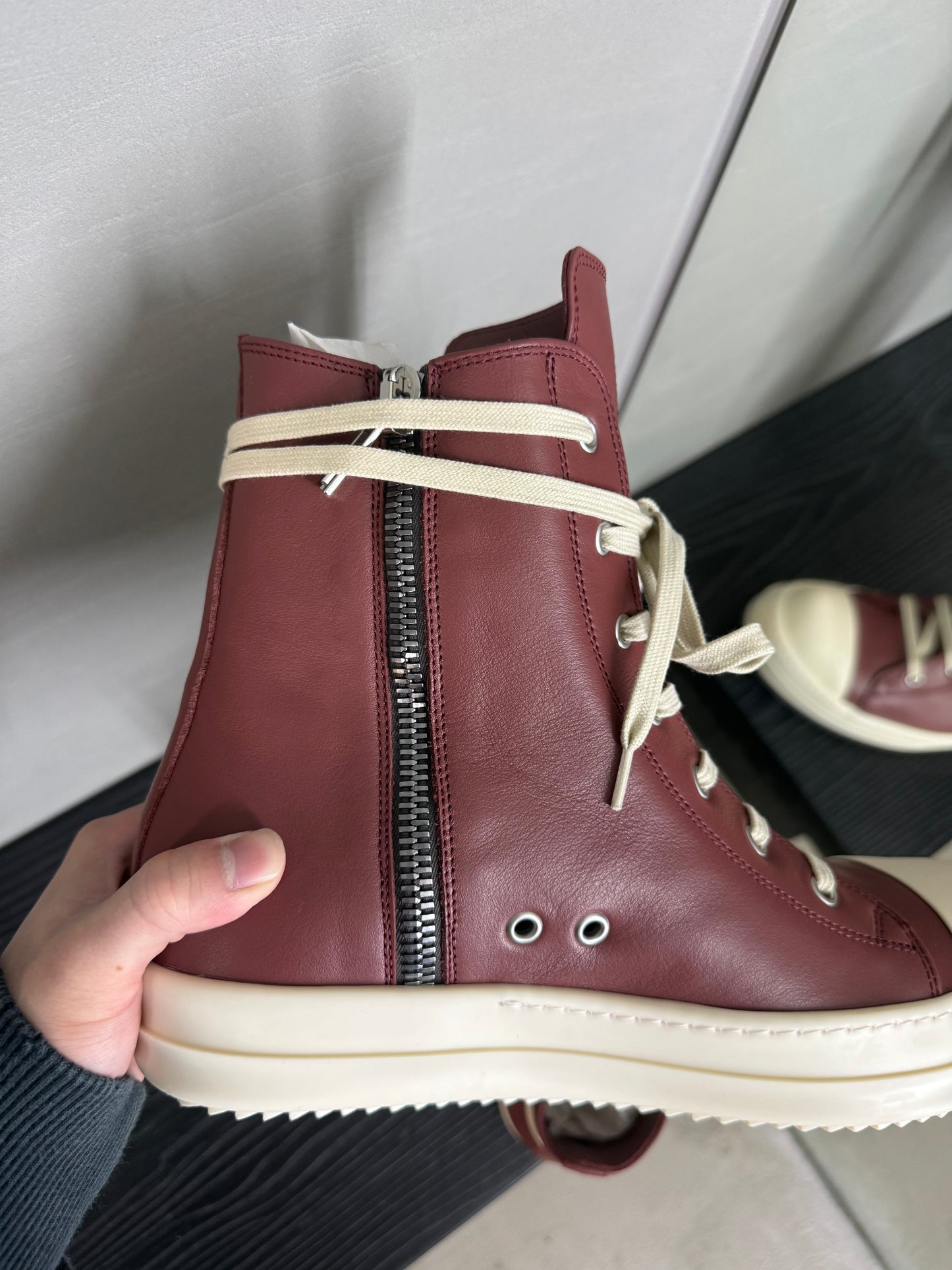 Rick Owens Ramones High-top Sneakers