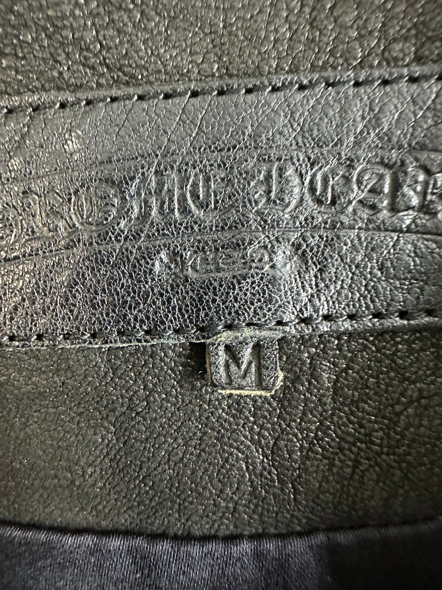 Chrome Hearts Leather Vest