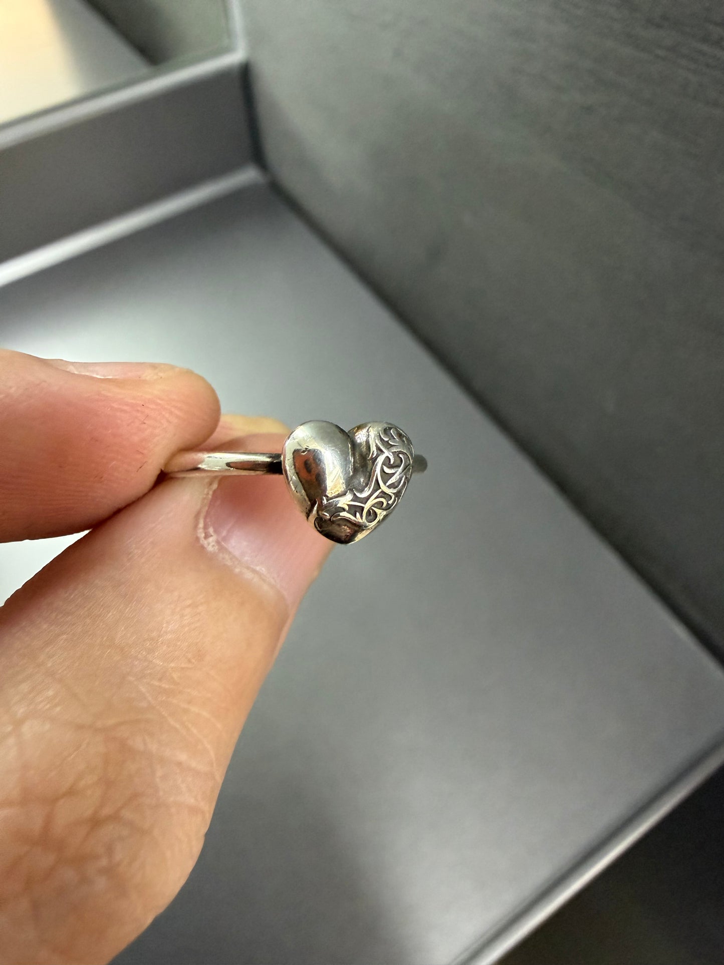 Chrome Hearts Bubblegum Heart Ring