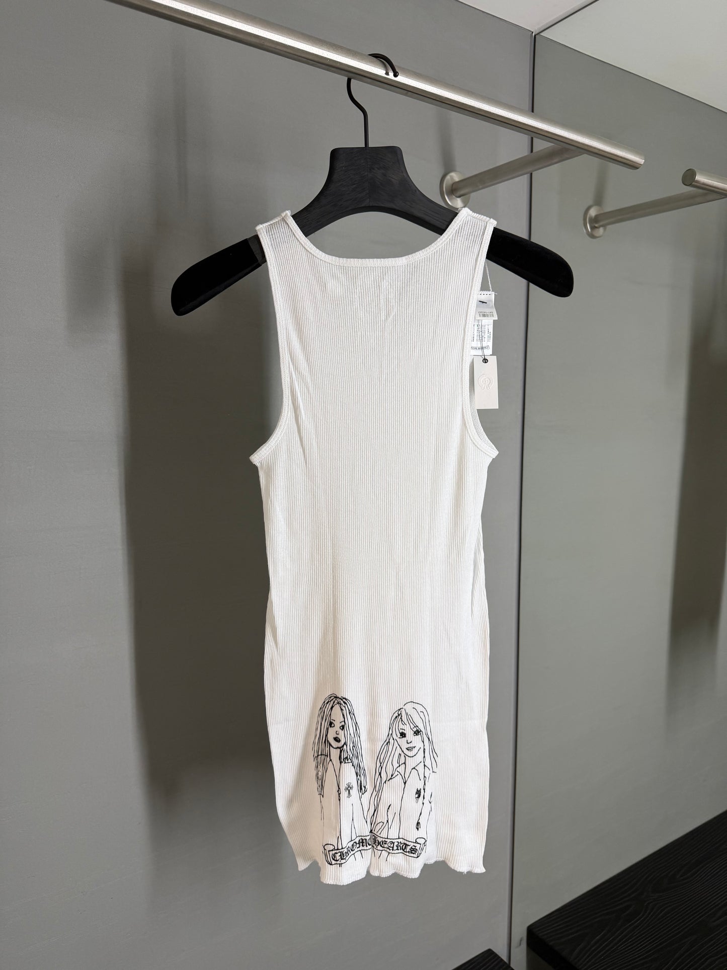 Chrome Hearts Mayumi Neck Logo Tank Top