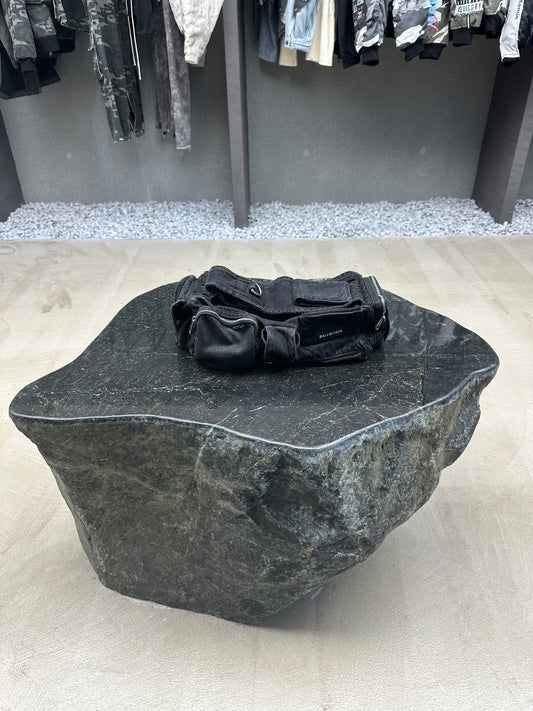 Balenciaga Superbusy Denim Shoulder Bag