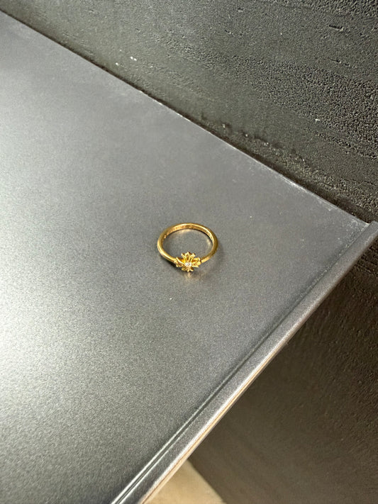 Chrome Hearts 22k Bubblegum Ring with diamond