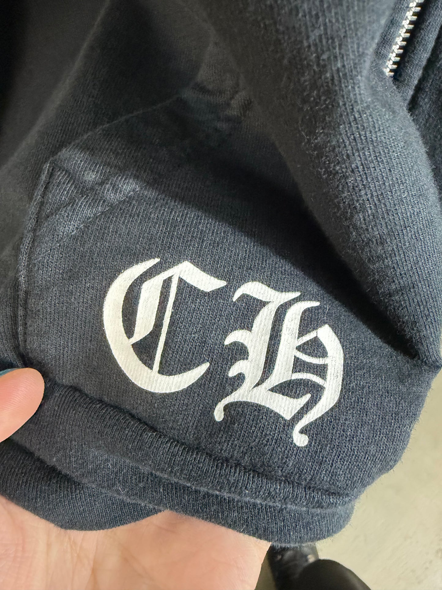 Chrome Hearts Scroll Zip-up