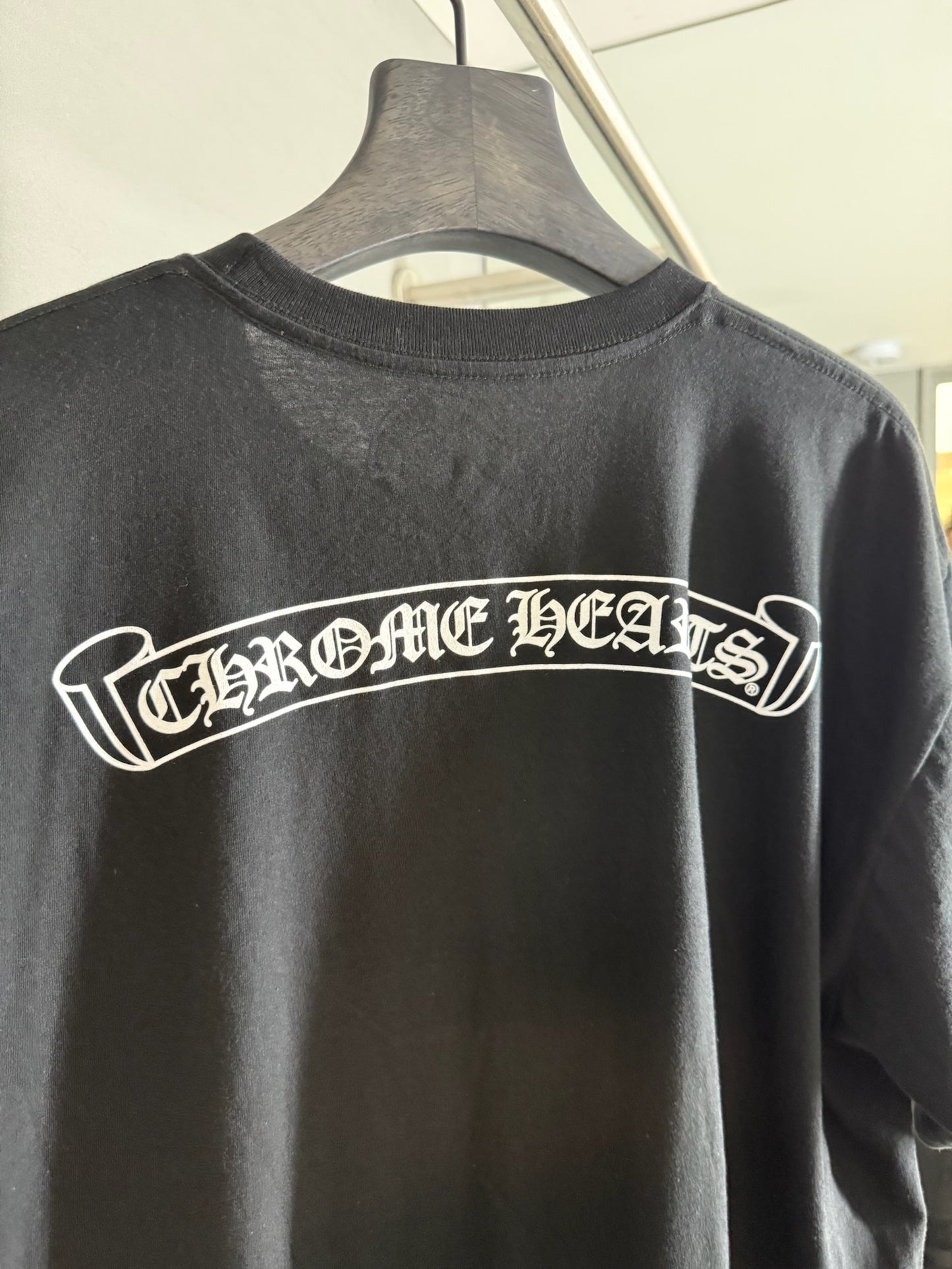 Chrome Hearts Scroll Logo Pocket T-shirt