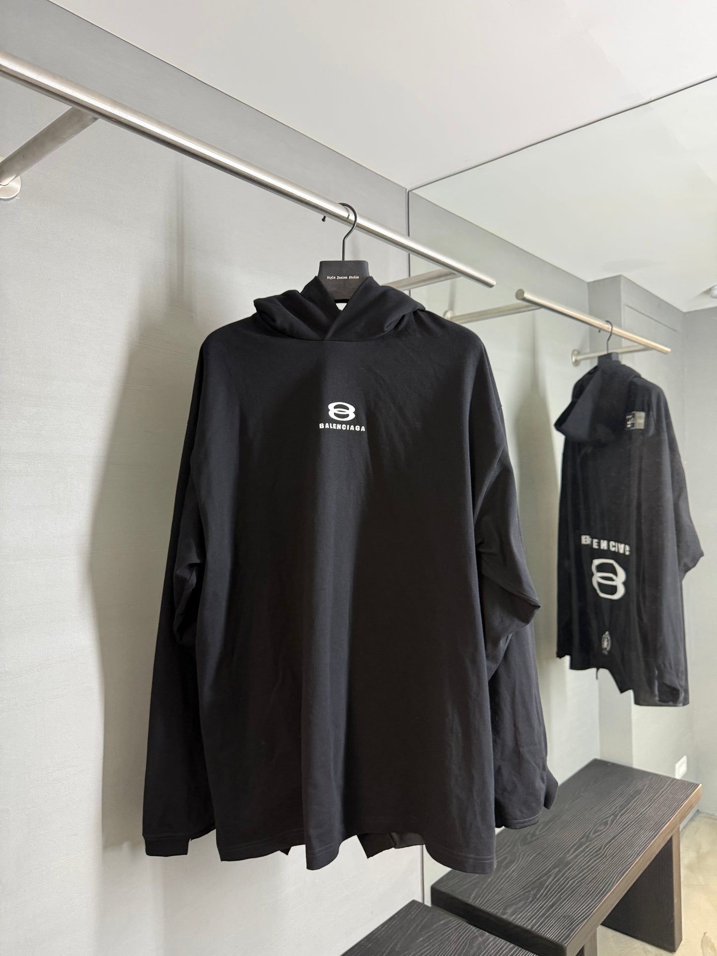 Balenciaga Unity Sports Icon Deconstructed Hoodie