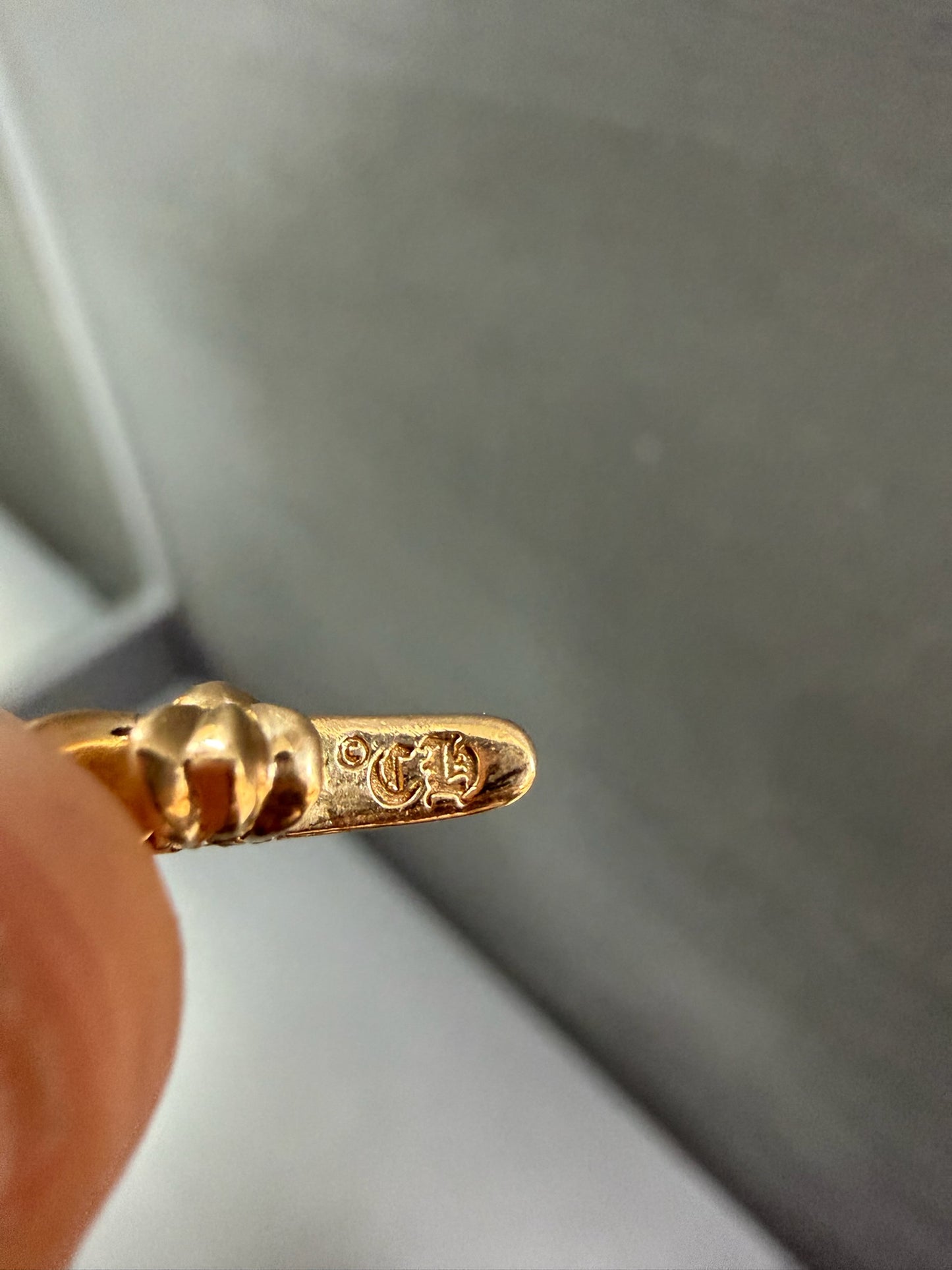 Chrome Hearts 22k BBF Babyfat Pendant with Diamonds