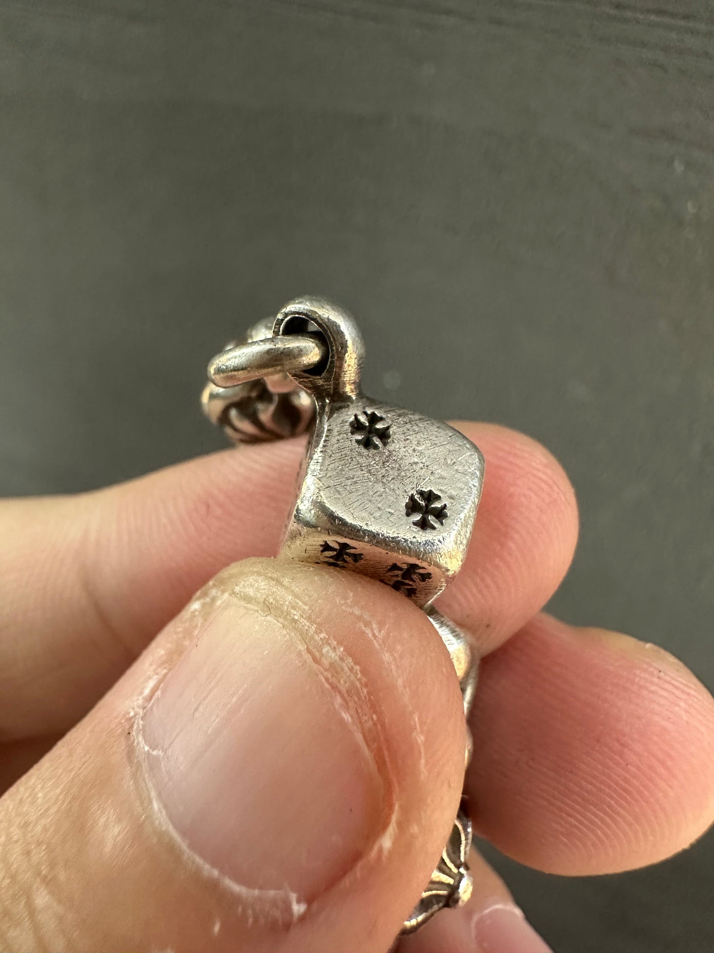 Chrome Hearts Dice Bracelet 10 Link